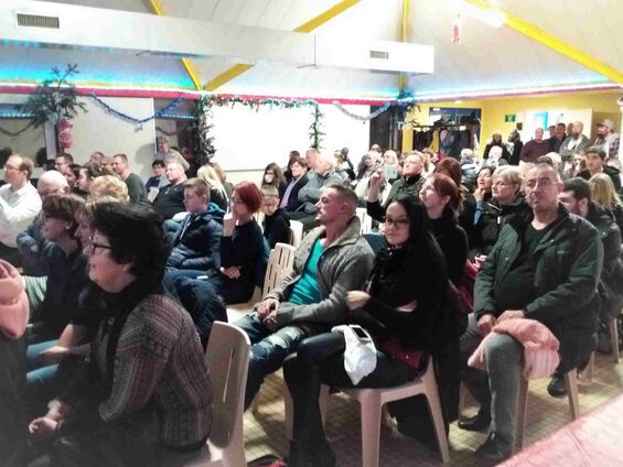 Mardi 19 décembre 2017, Noël avec les élèves du R.P.I