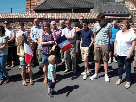 Mardi 8 mai 2018, Commémoration de l'armistice à Haynecourt
