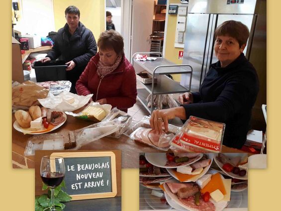 Vendredi 16 novembre 2018, Soirée Beaujolais à Haynecourt