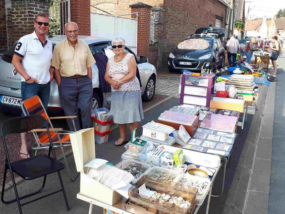Samedi 7 juillet 2018, la brocante à Haynecourt