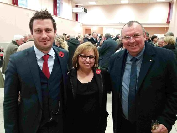 2017.11.25. Inauguration du musée "Cambrai Tank 1917" à Flesquières