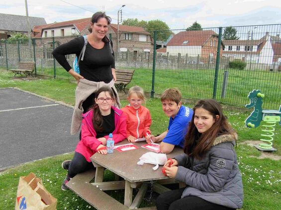 Dimanche 14 mai 2017, Parcours du cœur des familles à Haynecourt