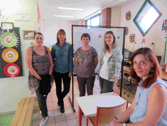 Mardi 4 juillet 2017, Portes ouvertes à l'école maternelle d'Haynecourt