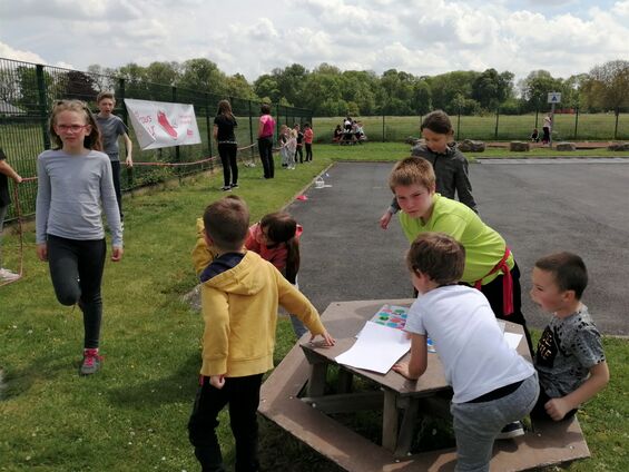 Mardi 21 mai 2019, Parcours du cœur scolaire