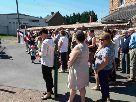 Mardi 8 mai 2018, Commémoration de l'armistice à Haynecourt