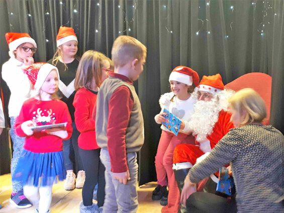 Mardi 18 décembre 2018, Fête de Noël du RPI à Haynecourt