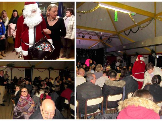 Mercredi 21 décembre 2016, l'arbre de Noël à Haynecourt