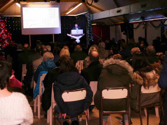 Vendredi 4 janvier 2019, Soirée des vœux au maire à Haynecourt