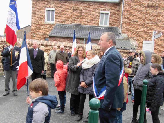 Lundi 8 mai 2017, commémoration à Haynecourt
