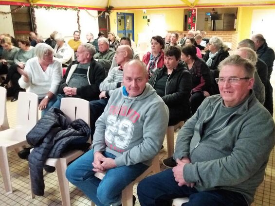 Jeudi 6 décembre 2018, Réunion publique à Haynecourt