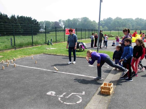 Mardi 15 mai 2018, Parcours du cœur scolaire à Haynecourt