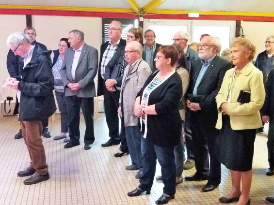 Vendredi 19 octobre 2018, Remise officielle du chèque pour Julien