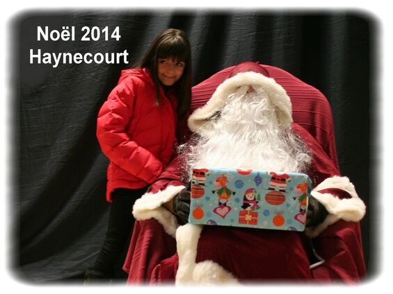 Vendredi 19 décembre 2014, Fête de Noël à Haynecourt