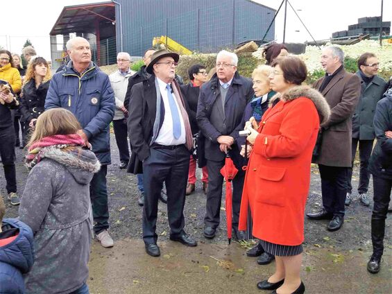 11.11.2017. Cantaing sur l'Escaut, inauguration du mémorial Mackintosk