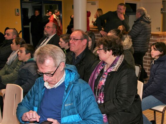 Vendredi 4 janvier 2019, Soirée des vœux au maire à Haynecourt