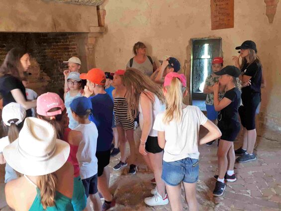 Lundi 2 juillet 2018, Sortie du RPI au château d'Olhain
