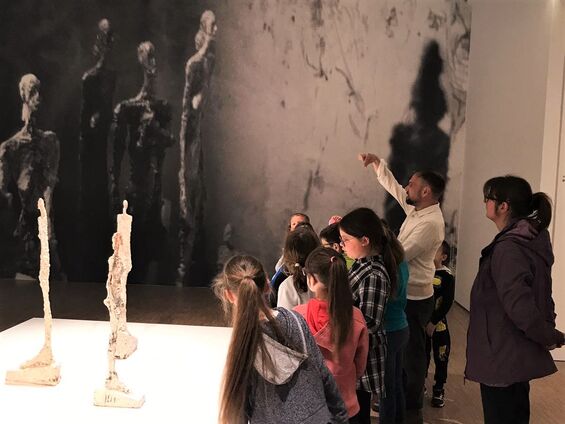 Vendredi 10 mai, Sortie au musée LaM de Villeneuve d'Ascq pour les élèves du R.P.I.