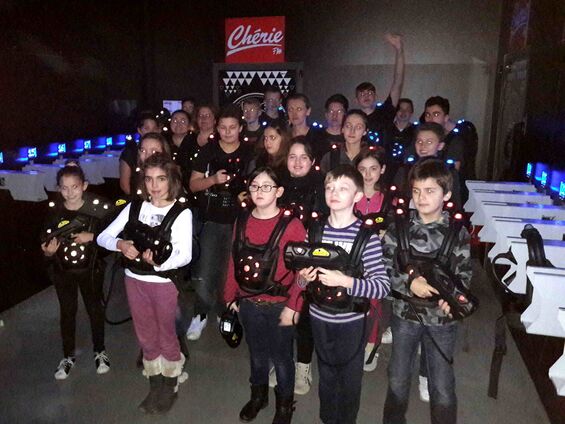 Mercredi 28 décembre 2016, laser Game à Cambrai