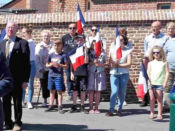 Mardi 8 mai 2018, Commémoration de l'armistice à Haynecourt