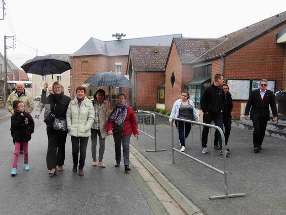 Lundi 8 mai 2017, commémoration à Haynecourt