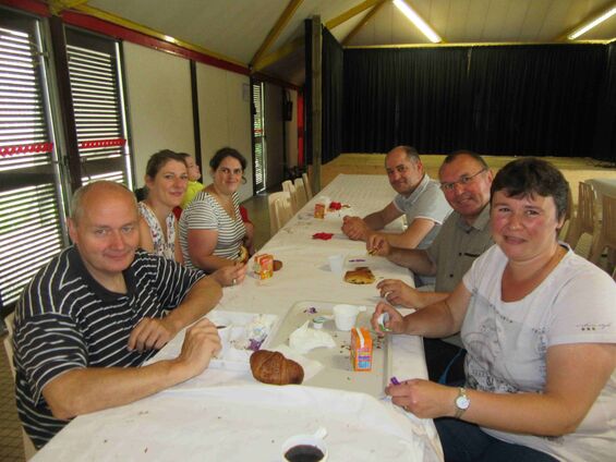 Dimanche 27 mai 2018, Petit déjeuner communal à Haynecourt