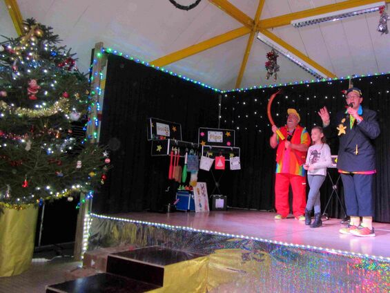 Mercredi 21 décembre 2016, l'arbre de Noël à Haynecourt
