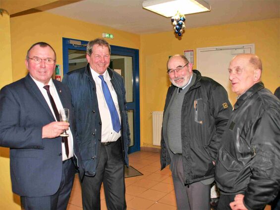 Vendredi 4 janvier 2019, Soirée des vœux au maire à Haynecourt