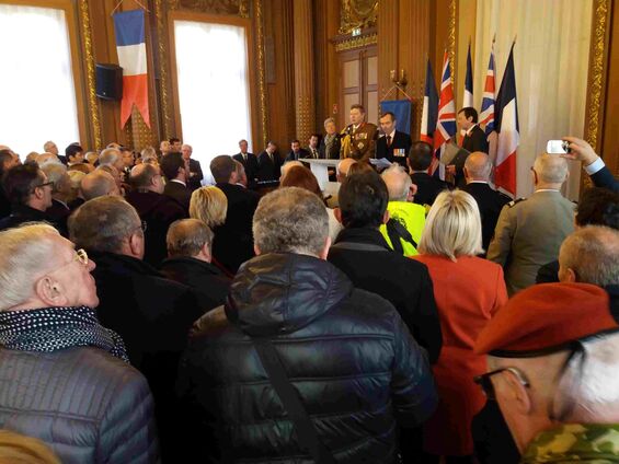 2017.11.26. Cérémonie de la commémoration du centenaire de la bataille de Cambrai