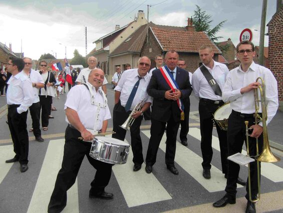Vendredi 14 juillet 2017, Défilé à Haynecourt