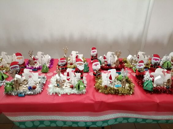 Mardi 17 décembre 2019, Arbre de Noël des classes du R.P.I.d'Haynecourt-Sancourt-Blécourt
