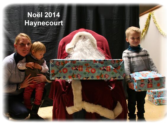 Vendredi 19 décembre 2014, Fête de Noël à Haynecourt
