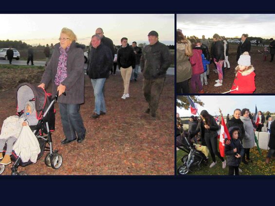 Samedi 10 novembre 2018, Veillée de commémoration de l'armistice à Haynecourt