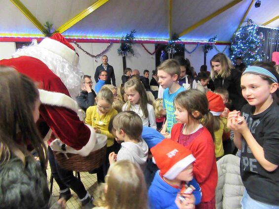 Vendredi 22 décembre 2017, Fête de Noël à Haynecourt