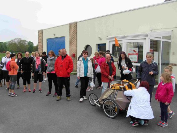 Dimanche 14 mai 2017, Parcours du cœur des familles à Haynecourt