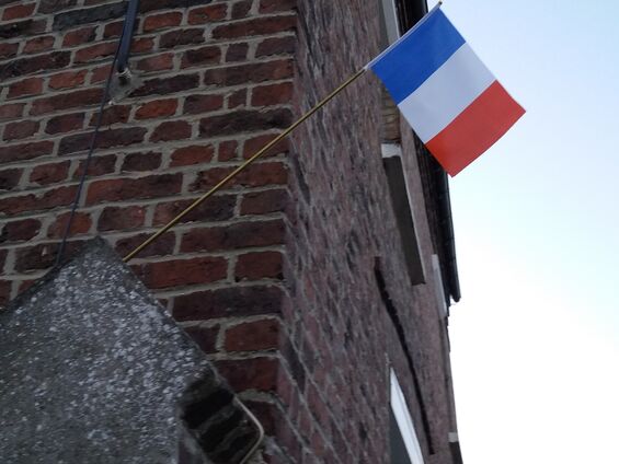 Samedi 10 et dimanche 11 novembre 2018, Un drapeau sur chaque maison à Haynecourt