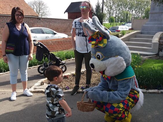 Lundi 22 avril 2019, Chasse au œufs à Cuvillers
