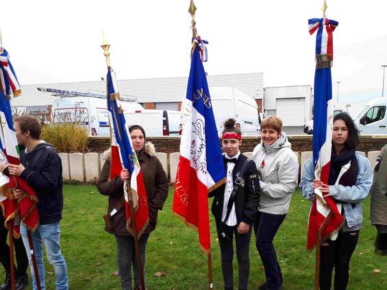 2017.11.20. Commémoration au cimetière allemand à Cambrai