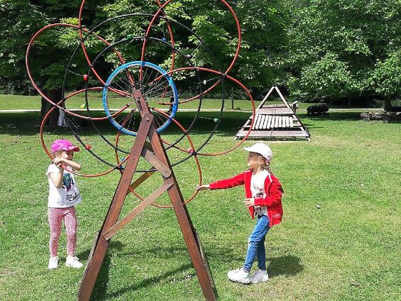 Ces jeux atypiques rendent le lieu un peu magique.
