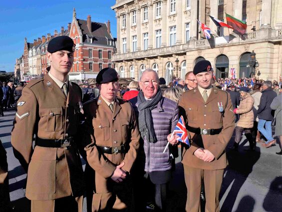 2017.11.26. Cérémonie de la commémoration du centenaire de la bataille de Cambrai