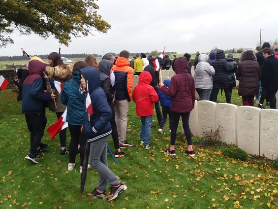 Lundi 11 novembre 2019, Commémoration de l'armistice à Haynecourt