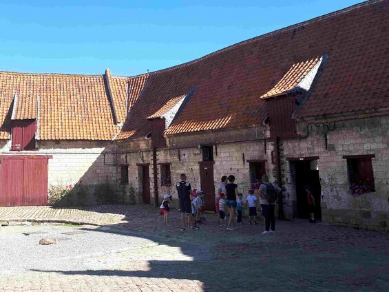 Lundi 2 juillet 2018, Sortie du RPI au château d'Olhain