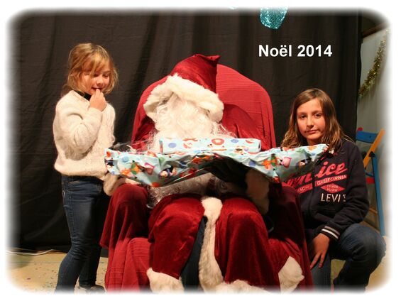 Vendredi 19 décembre 2014, Fête de Noël à Haynecourt