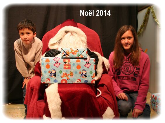 Vendredi 19 décembre 2014, Fête de Noël à Haynecourt