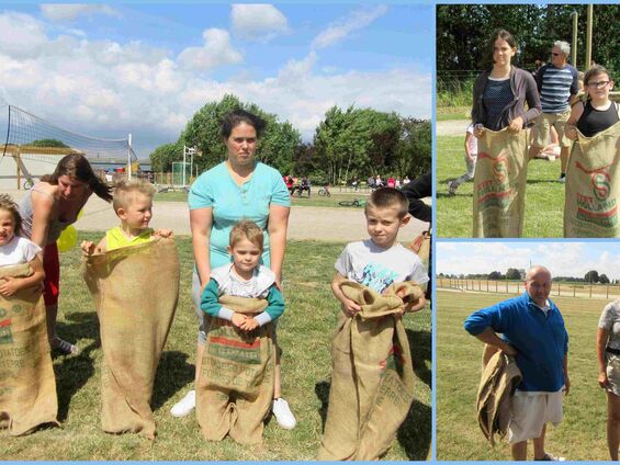 Vendredi 14 juillet 2017, Jeux sur le terrain omnisports d'Haynecourt