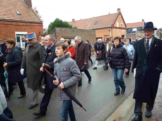11.11.2017. Cantaing sur l'Escaut, inauguration du mémorial Mackintosk
