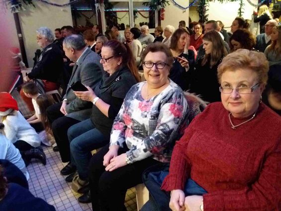 Mardi 19 décembre 2017, Noël avec les élèves du R.P.I