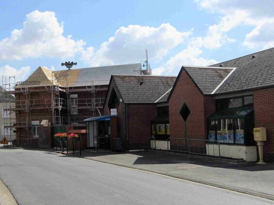 Travaux sur la maison au 1 rue de Bourlon à Haynecourt en 2016