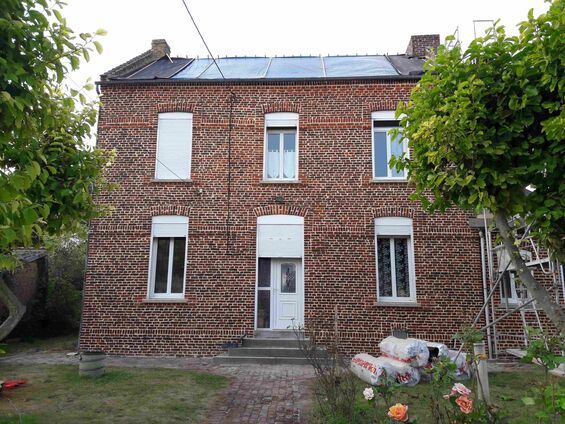 Travaux sur l'ancien presbytère, novembre 2016