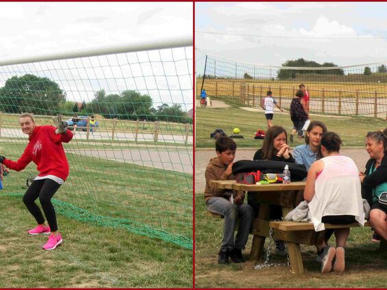 Vendredi 14 juillet 2017, Jeux sur le terrain omnisports d'Haynecourt