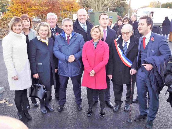 2017.11.25. Inauguration du musée "Cambrai Tank 1917" à Flesquières